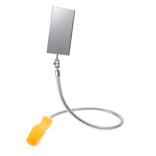 OUNONA Extendable Chassis Inspection Mirror Non-Slip Handle 360° Flexible Mechanics Tool
