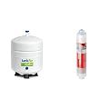 tankRo RO132-TNK RO Water Filtration Expansion Tank + iSpring FA15 Alkaline Water Filter Cartridge