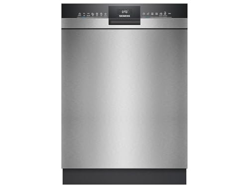 SIEMENS SN43HS01AE iQ300 Unterbau-Geschirrspüler, 60 cm breit, 13 Maßgedecke, aquaStop, HomeConnect, Kindersicherung, Edelstahl
