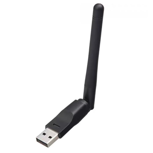 Adaptador WiFi USB de 150 Mbps, adaptador de tarjeta de red inalámbrica con chip MT7601 para computadora de escritorio, laptop, Windows, Mac OS, Linux, para G Media V7 S5X V7 PRO Set-Top Box