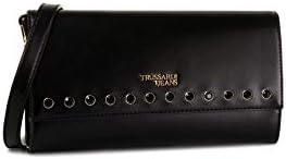 Trussardi Donna Borsa Clutch T-Easy Shine Piccola Nero MOD.