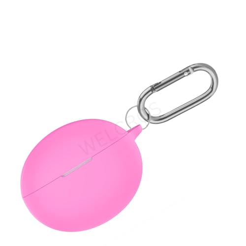 Image of WELCROS Soft Silicone Protective Case Cover for OnePlus Buds 4 (Pink)