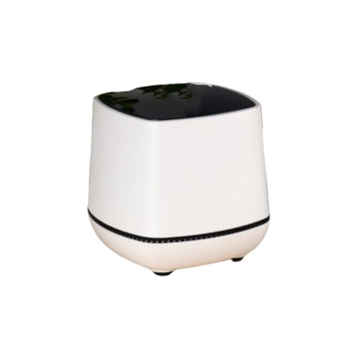 Altavoz pequeño para computadora con graves potentes y control de volumen integrado
