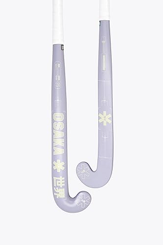 Osaka Vision 25 Pro Bow Hockey Stick - Purple/White (2023) - 37.5 inch Light