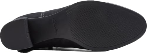 Clarks Clarks Women's Freva 55 Zip Black Suede 8.5 Medium