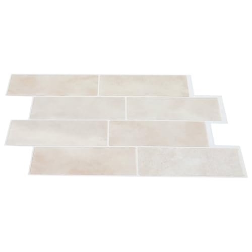Azulejos de baño autoadhesivos para renovar la pared del hogar sin obras 4