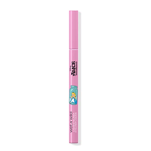 Wet n Wild Alice in Wonderland Liquid Eyeliner with Flexible Brush for Ultimate Precision Semi-Sheer Buidable Formula and Superfine Glitter Finish for Sparkling Eye Look Silly Nonsense Shade - Image 3