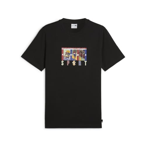 PUMA Graphics Tee 3 tee shirt ample homme finitions stretch