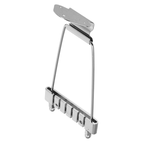 Levemolo Professional Archtop Guitar Tailpiece Solid Zinc Alloy for Vintage Sound