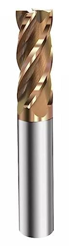 Hosemart Carbide 5mm Diameter End Mill Cutter 4 Flutes Endmill HRC 55 Milling Tools CNC Bits - Image 2 thumbnail