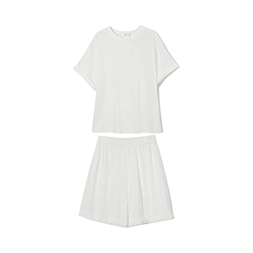 Ensemble 2 pièces avec short taille haute gainant contre l'inconfort estival
