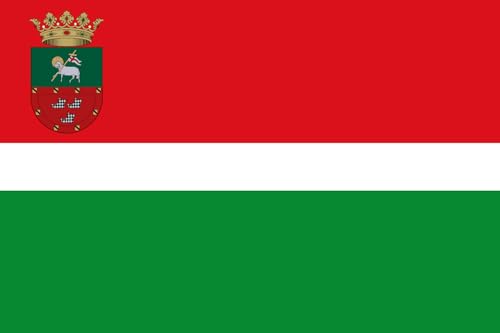 Drapeau Large Bugarra aux finitions haut de gamme de la Communauté Valencienne