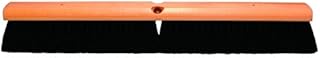 Magnolia Brush 455-1824LH 24 in. Black Push Broom Tampico Fiber