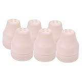 Hoement 6個 ルーバー カーテン ハンドル 窓 ブラインド カーテン ローマン