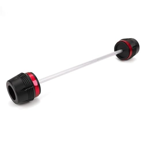 Motorchassis Fit Für Aprilia Tuareg 660 RS660 Tuono Fabrik RS457 Vorne Hinten Rad Achse Gabel Slider Crash Protector Motorrad Motorschutz(Front-Red)