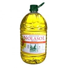 NOLASOL - Aceite de Girasol Alto Oleico - Envío 24 h - Especial para freir - Aceite de Alta Categoría - Excelencia para la Cocina (GF 5 L, Alto Oleico)