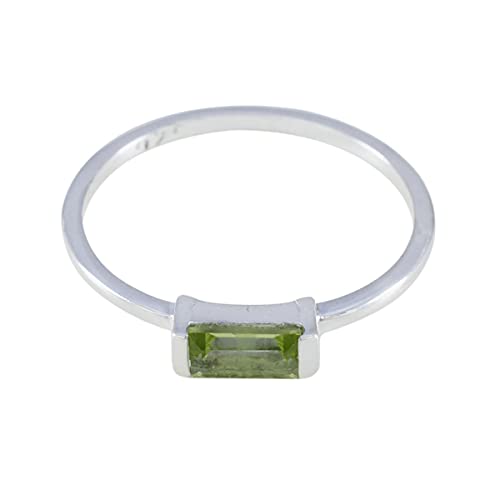 Bagues péridot originales argent 925 le cadeau d'anniversaire idéal et intemporel