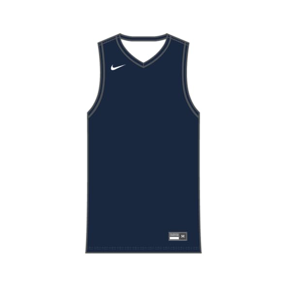 Nike Herren Team25 Basketball Stock Reversible Jersey - Obsidian