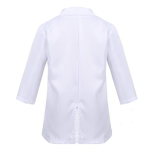 Image of Doctor Dress for kids |surgeon dress for boys and girls | Kids Doctor Costume Set with Stethoscope, Mask, and Injection for School Annual Functions, Role Play, and Special Events
