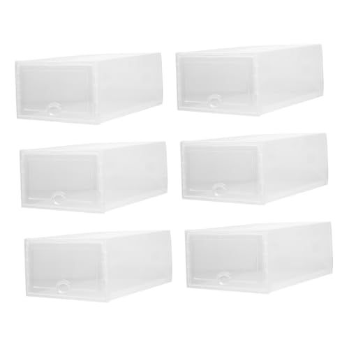 Boîtes de rangement transparentes en plastique type tiroir LALAFINA - 2