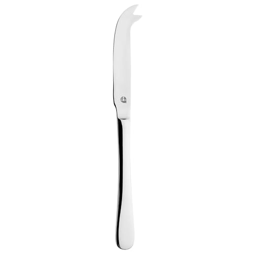 Grunwerg Windsor Carded Couteau à fromage, acier inoxydable 18/0, Noir/Argenté