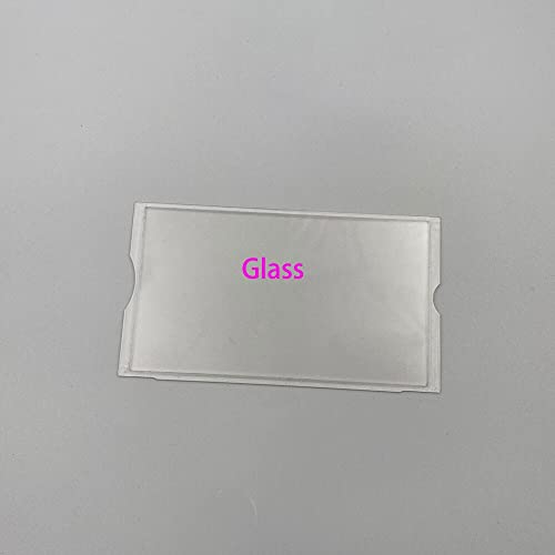 Image of Glass Plastic Lens Mirror Cover Replacment for PSP 2000 PSP 3000 Screen Front Lens Protector Cover Lens /Clear (Glass)