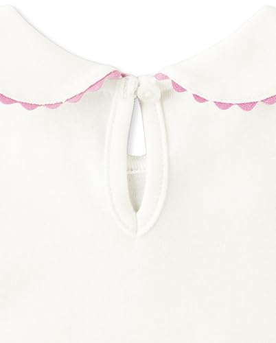 Image of Gymboree Girls' and Toddler Short Sleeve Peter Pan Collar Shirt