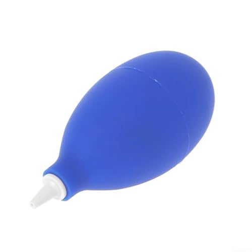 Soplador de aire para eliminar el polvo con bomba de bombilla flexible para limpiar relojes, joyas, cámaras y dispositivos electrónicos (azul)