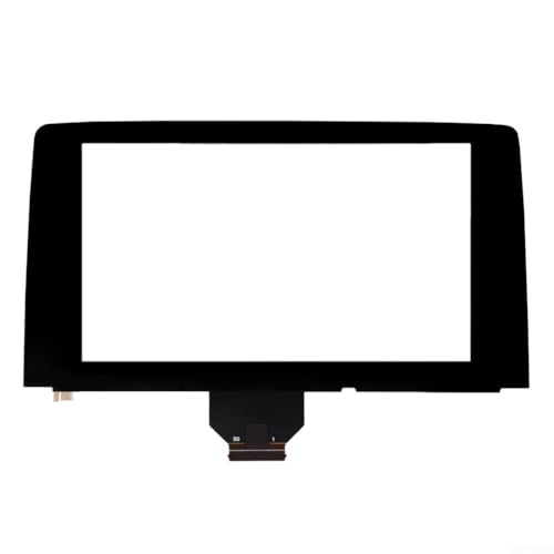 Numériseur en verre de rechange de 20,3 cm compatible avec CX-9 2016-2020 TK49-61190B TK49-61-1J0B pour réparation de grappe d'instruments de voiture, écran noir