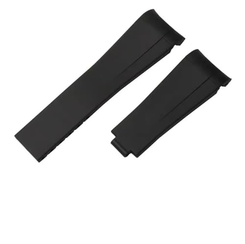 [X] 20mm 21mm o[EHb`oh bNX Tu}[i fCgi GMT bg}X^[ VRXgbv ubNEHb`oh uXbgΉ(Black no clasp,21mm)