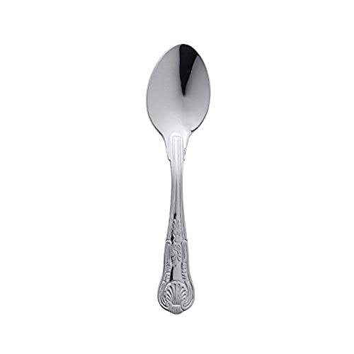 Olympia D70712X Kings Coffee Spoon 112mm 18/0 Stainless Steel Tea Teaspoon Cutlery