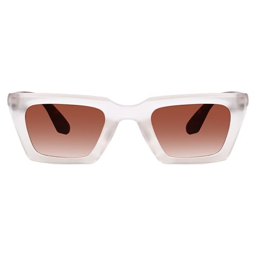 Image of ARICKS Vintage Square Cat Eye Sunglasses Women Retro Trendy Sunglasses