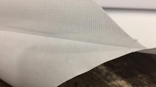 AKSHAT Embroidery SELF Adhesive Paper Fuse White Color, 22 cm Width, 8 mtr Pack-image-35