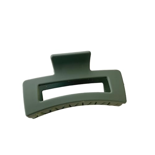 SQMSK 8,5 cm Stile Coreano Francese Satinato Artiglio di squalo Clip Morsetto Capelli Resina Artiglio Capelli Clip Medio Artiglio Clip per Capelli Fini