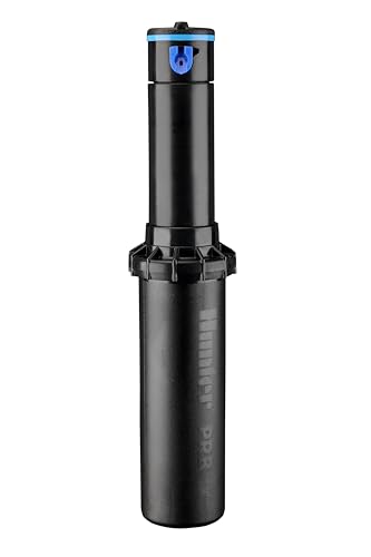Hunter PGP Ultra Rotor Sprinkler Head 4 Pop-Up Inch Inlet Pressure-Regulated Body 3.0 Nozzle Installed Adjustable Arc 50 to 360 Lawn Sprinkler 17 46 Spray Distance