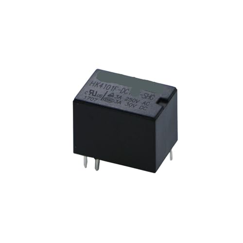 Relé de señal HK4101F-DC12V componente electrónico de 5 pines 250VA para automatismos