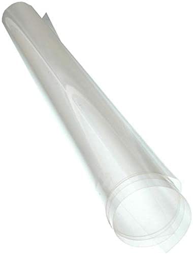 Image of A2 Clear PVC Sheets – 220 Micron Lightweight Plastic (Pack of 3) – 420 x 594mm Transparent Sheets for Crafting, Stencils, Covers & Protection – Flexible & Easy to Cut