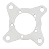 Bnineteenteam Chainring Adapter, 104 BCD Chain Ring Adapter Aluminum Alloy for Bafang BBS01 BBS02 Mid Drive Motor #1