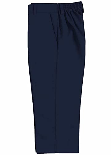 Kids Zip and Clip Full Elasticated School Pants Boys Pull Up All Around Slim Uniform Trousers2