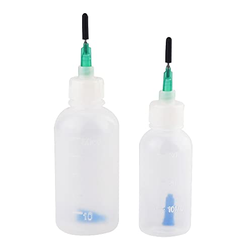 Fhis Dispensing 30ml 50ml Luer Lock Bottle Dispensing Bottle Coating Bottle Pack of 10 (50ml)
