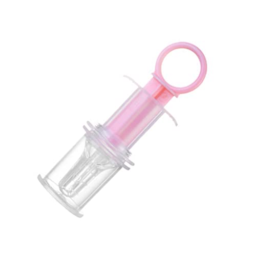 GGOOD Distributeur de médicaments pour nourrissons Bébé Liquide Alimentation Seringues Seringues Silicone Alimentation Outil de médecine pour le nouveau-né Rose Rose Cover