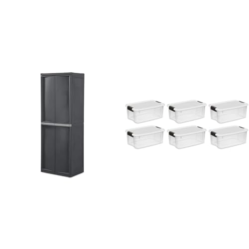Sterilite 01423V01 4 Shelf Cabinet