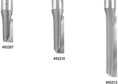 Amana Tool - 45302 Carbide Tipped Single Flute Straight Plunge High Production 3/8 Dia x 1