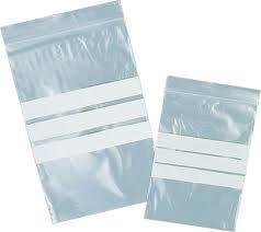 Image of Sure Grip Seal Premium Re-Sealable Bags - Write On Panel - 1000 Bags - 150mm x 230mm (6" x 9")