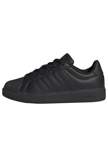 adidas Mixte Enfant STREETTALK Shoes Junior, Core Black/Carbon/Core Black, 39 1/3 EU