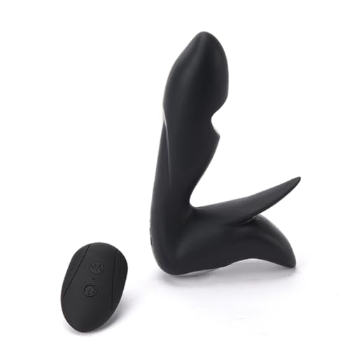 5T4h-Remote Control Black Soft Silicone Exercise Anil Plug Kit 10...