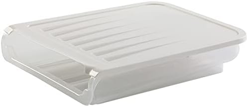 Newly Egg Storage Box Simple Style Clear Egg Holder for Refrigerator Household Stackable Egg Storage Container - (Size: S, Color: 1pcs)