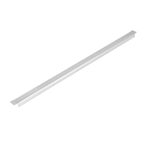 Restaurantware Met Lux 20.5 Inch Steam Table Adapter Bar 1 Straight Steam Table Divider Bar - Sturdy Fits All Types Of Pans Stainless Steel Salad Bar Divider For Hotels Buffets or Parties