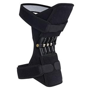 膝サポーター 半月板サポーター 膝安定 金属バネ 通気性 スポーツ用 ランニング/テニス/バレーボール/ゴルフ/登山用 締めるタイプ 日常生活 左右兼用 高齢者 男女兼用