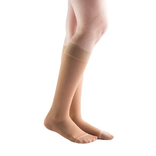 Actifi 8-15 mmHg Knee High Sheer Compression Socks for Women,